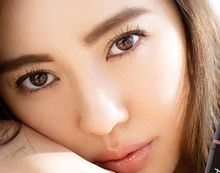 眉ティントを使用した